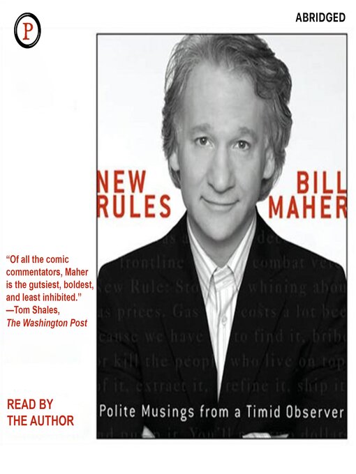 Title details for New Rules by Bill Maher - Available